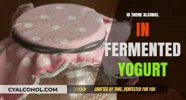 Fermented Yogurt and Alcohol: Unraveling the Truth Behind the Myth