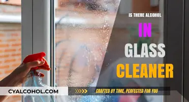 Does Your Glass Cleaner Contain Alcohol? Unveiling the Ingredients