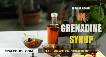 Grenadine Syrup and Alcohol: Uncovering the Truth Behind the Sweetness