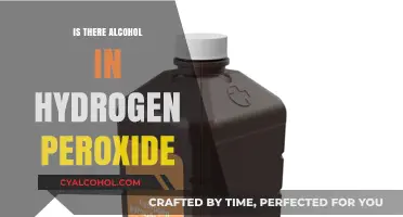 Hydrogen Peroxide and Alcohol: Unraveling the Chemical Composition Mystery