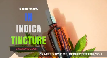 Does Indica Tincture Contain Alcohol? A Comprehensive Guide