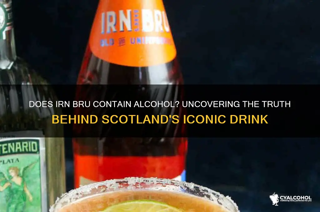 is there alcohol in irn bru