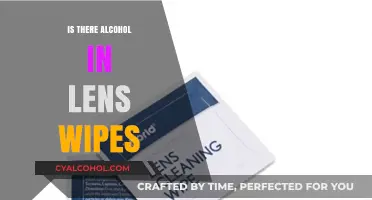 Do Lens Wipes Contain Alcohol? Uncovering the Truth for Safe Use