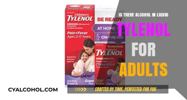 Liquid Tylenol for Adults: Does It Contain Alcohol?