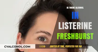 Does Listerine Freshburst Contain Alcohol? Uncovering the Truth