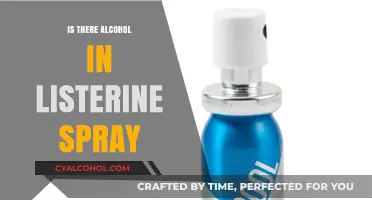 Does Listerine Spray Contain Alcohol? Uncovering the Truth About Ingredients