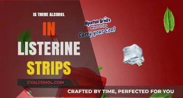 Listerine Strips and Alcohol: What You Need to Know