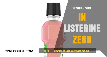 Listerine Zero Alcohol Content: Fact or Fiction? Unveiling the Truth