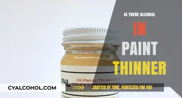 Does Paint Thinner Contain Alcohol? Uncovering the Truth Behind the Solvent