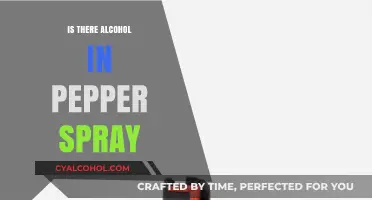 Does Pepper Spray Contain Alcohol? Uncovering the Truth Behind Its Ingredients