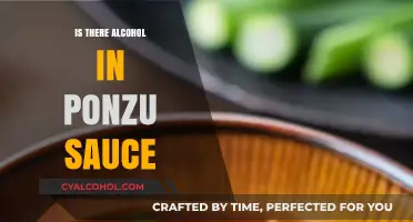 Does Ponzu Sauce Contain Alcohol? Uncovering the Truth About Its Ingredients