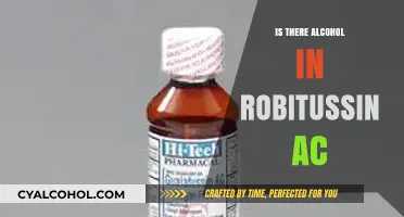 Does Robitussin AC Contain Alcohol? Uncovering the Truth About Ingredients