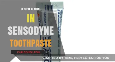 Does Sensodyne Toothpaste Contain Alcohol? Uncovering the Ingredients Truth