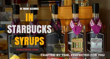 Starbucks Syrups: Uncovering the Truth About Alcohol Content