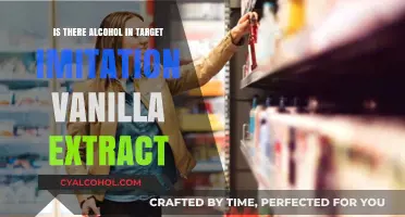 Target Imitation Vanilla Extract: Alcohol Content Explained