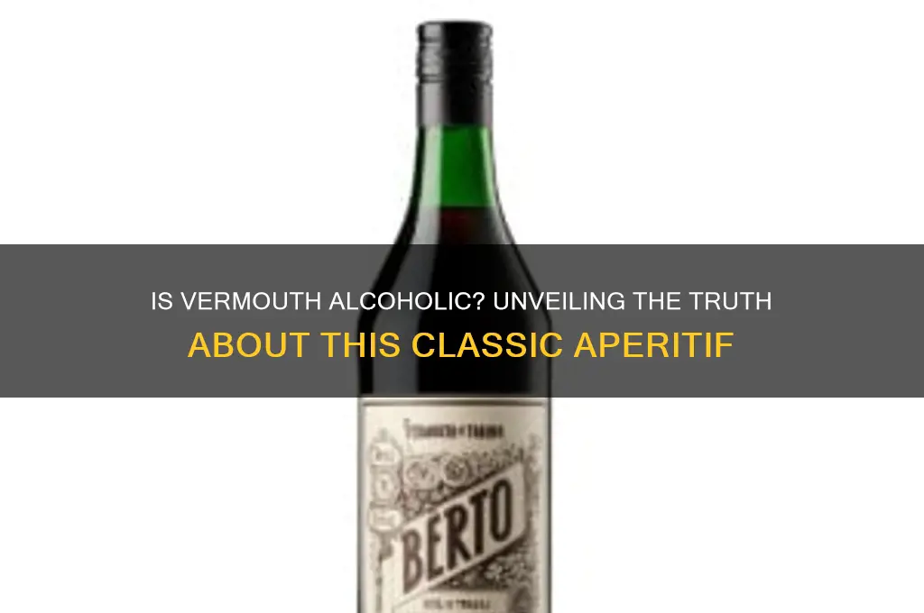 is there alcohol in vermouth