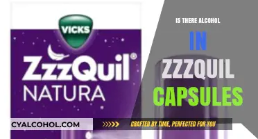 Does ZzzQuil Contain Alcohol? Uncovering the Truth About Its Capsules