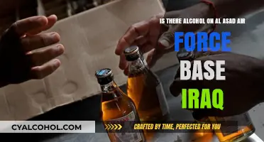 Alcohol on Al Asad Air Force Base: What's the Deal?