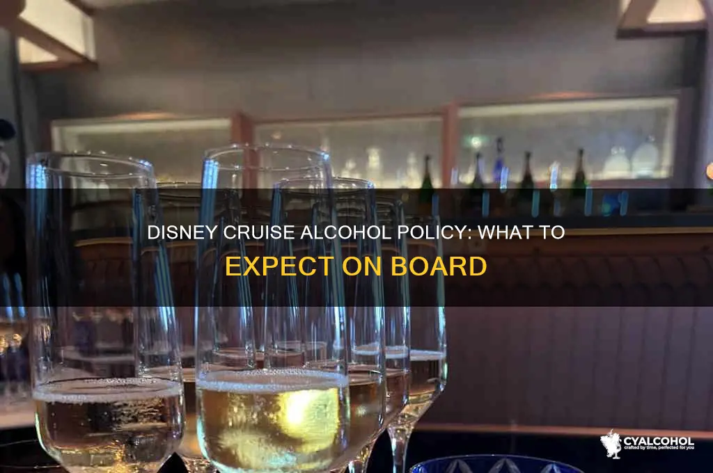 is there alcohol on disney cruise
