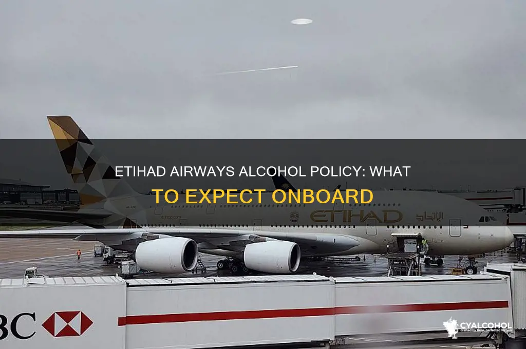 is there alcohol on etihad airways