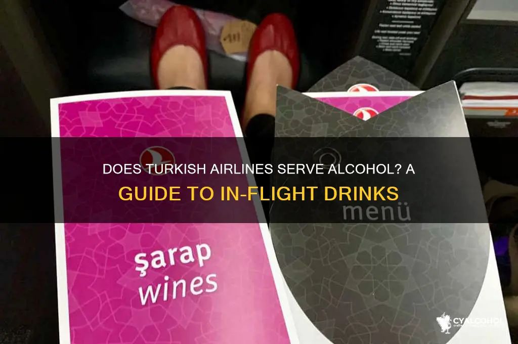 is there alcohol on turkish airlines