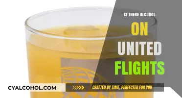 Does United Airlines Serve Alcohol on Domestic and International Flights?