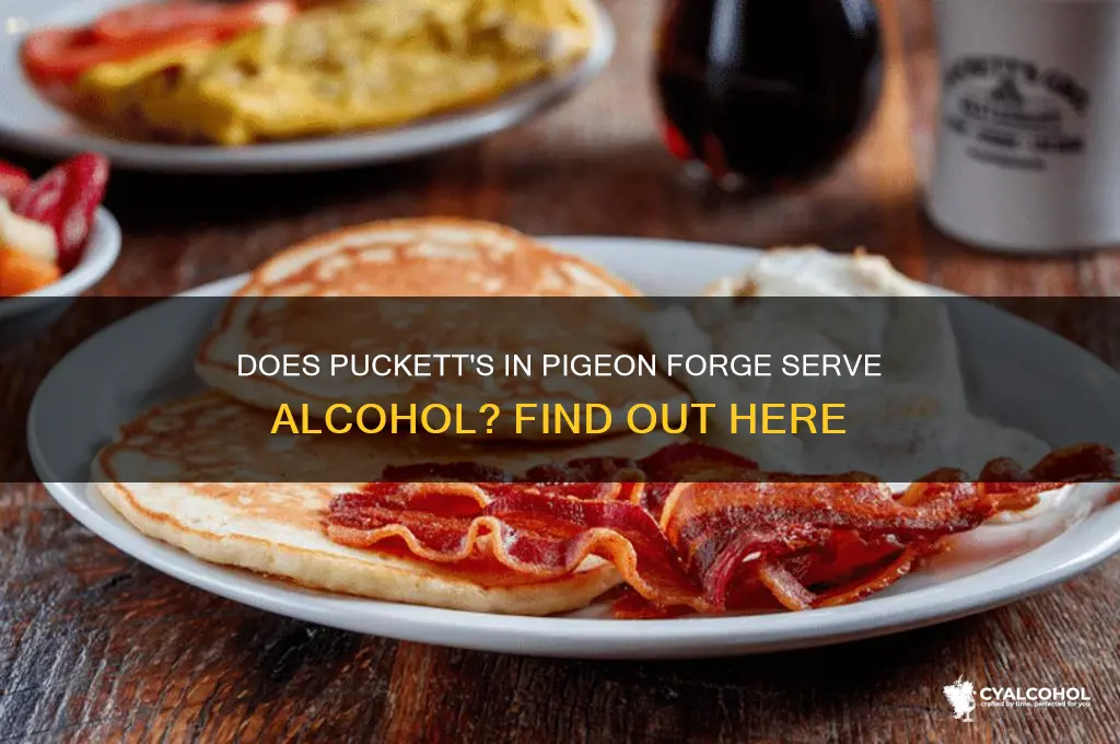 is there alcohol puckett