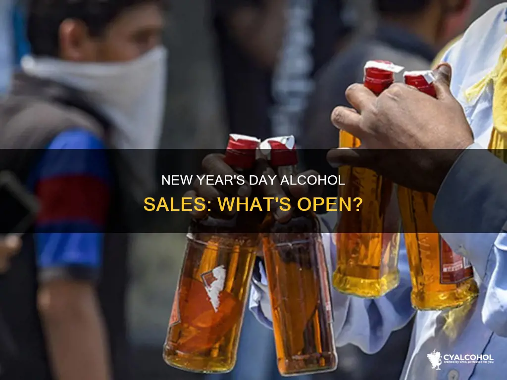 is there alcohol sales on new year
