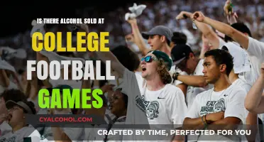 College Football Games and Alcohol: What’s the Policy on Sales?