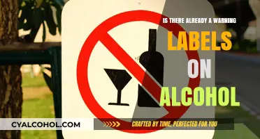 Alcohol Warning Labels: Are They Already in Place?