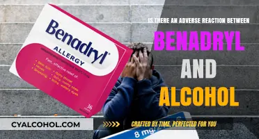 Benadryl and Alcohol: A Risky Reaction?