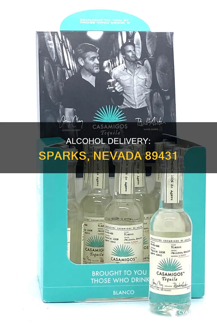 is there an alcohol delivery service in sparks nevada 89431