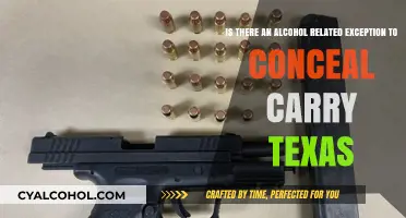 Alcohol and Guns: Texas' Stance on Concealed Carry