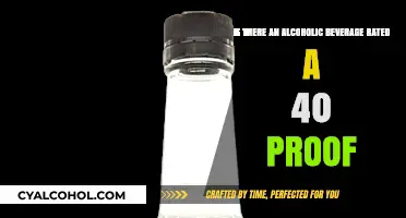 Proof Power: Alcoholic Drinks at 40 Proof