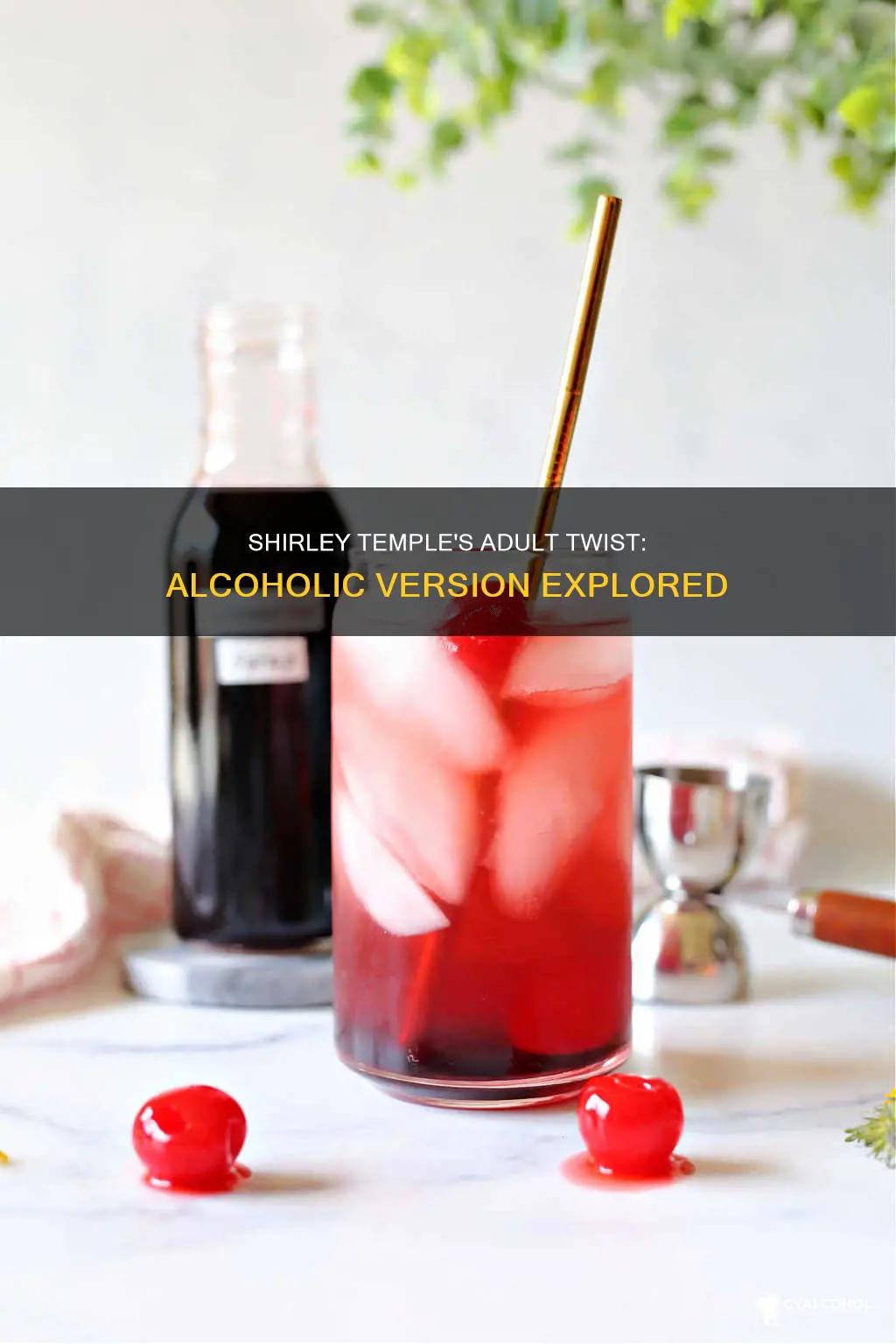is there an alcoholic version of a shirley temple