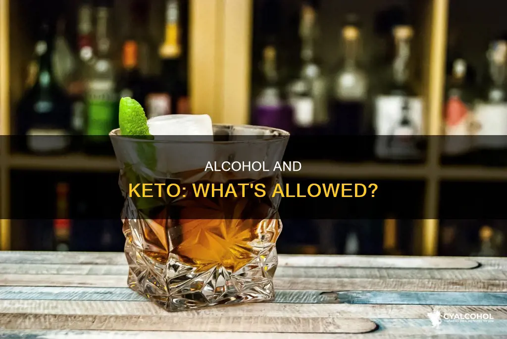 is there any alcohol allowed on the keto diet