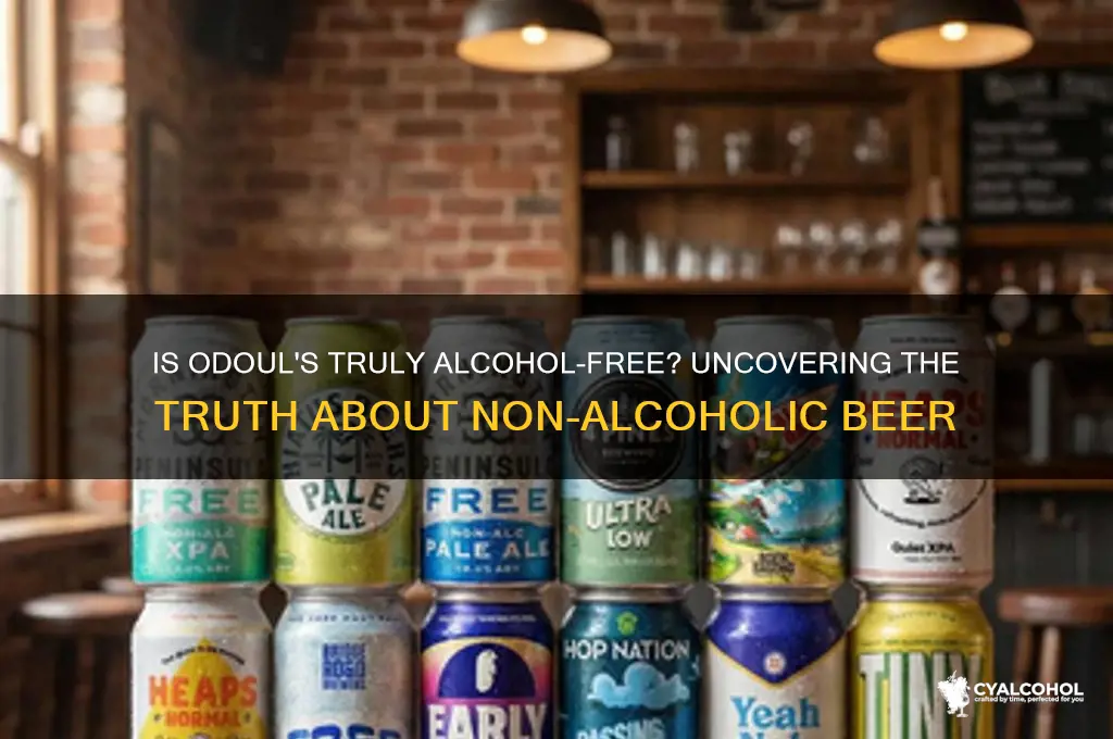 is there any alcohol in odouls
