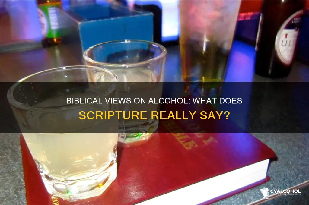 is there anything in the bible against alcohol