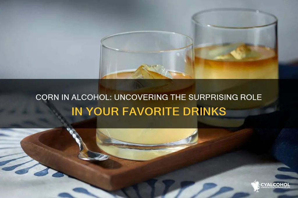 is there corn in any alcohol