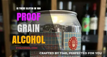 Gluten in 100 Proof Grain Alcohol: What You Need to Know