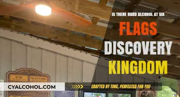 Hard Alcohol: Six Flags Discovery Kingdom's Offerings