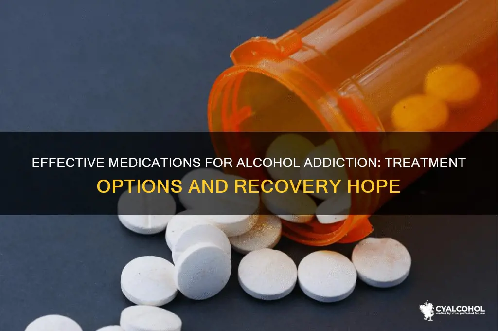 is there medication for alcohol addiction