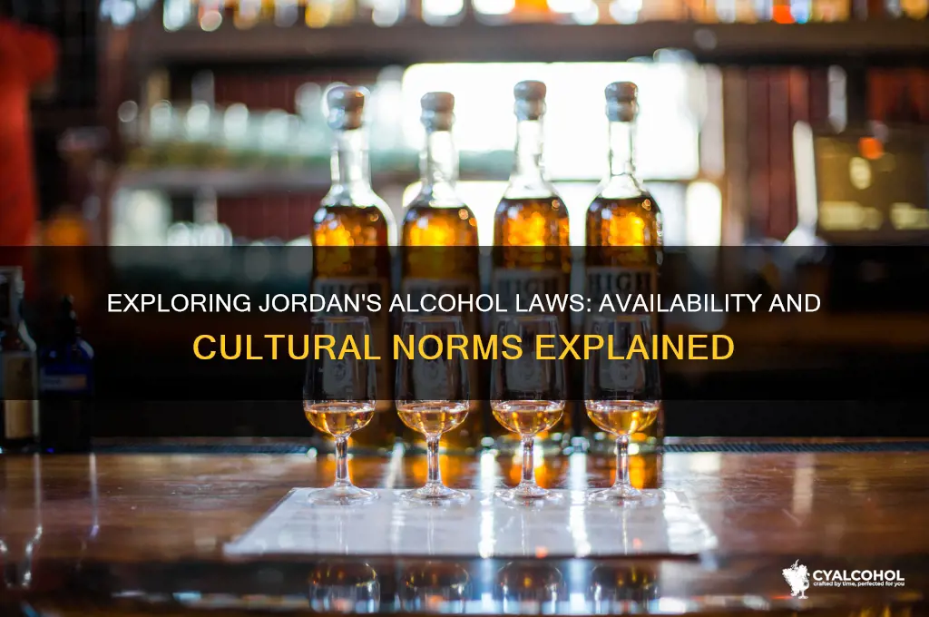 is there no alcohol in jordan