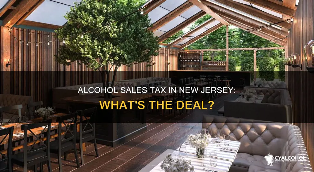 is there sales tax on alcohol in new jersey