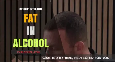 Does Alcohol Contain Saturated Fat? Uncovering the Truth About Drinks