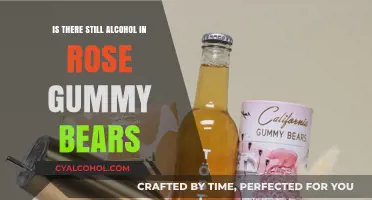 Do Rose Gummy Bears Retain Alcohol? Uncovering the Truth