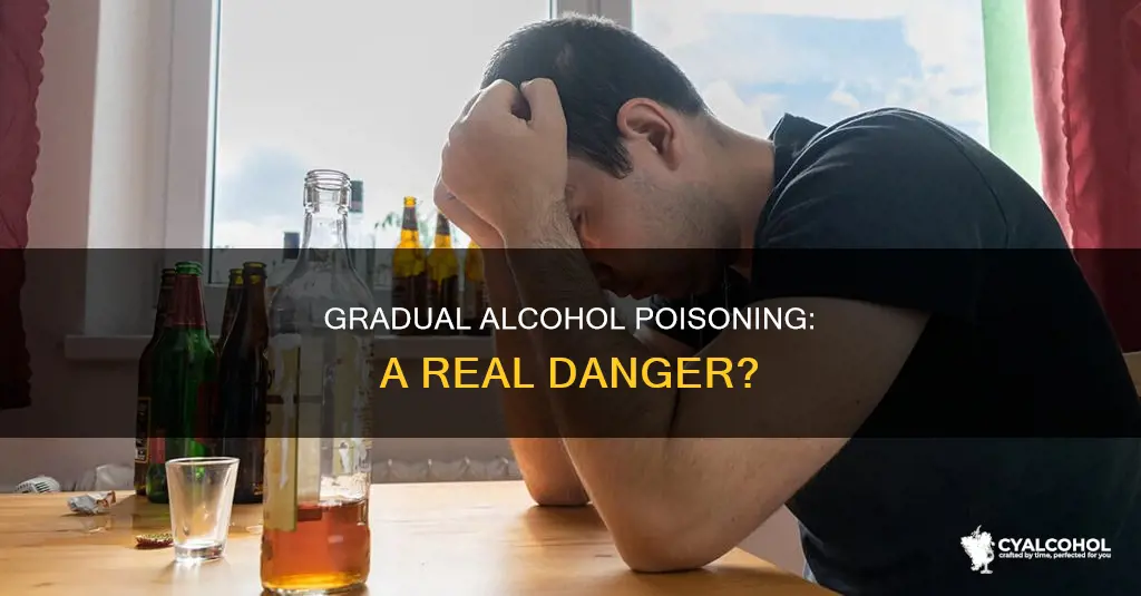 is there such a thing as gradual alcohol poisoning