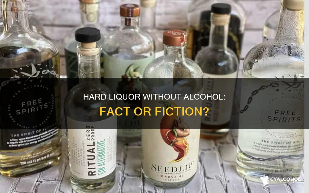 is there such thing as non alcoholic hard liquor