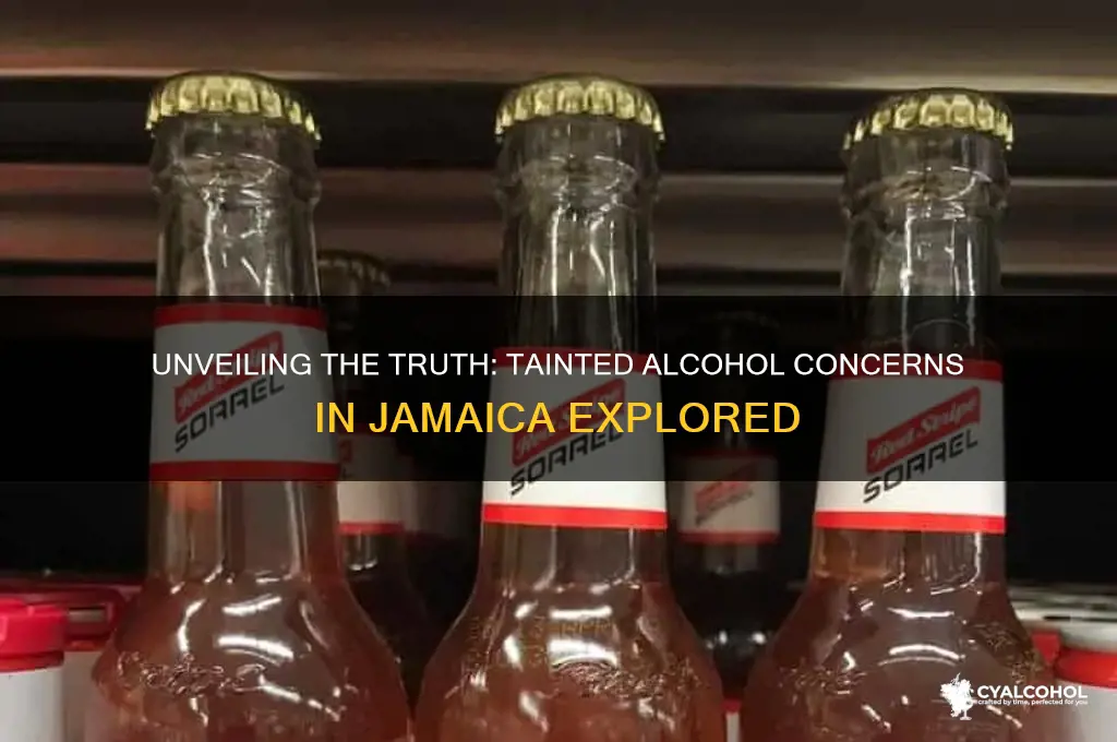 is there tainted alcohol in jamaica