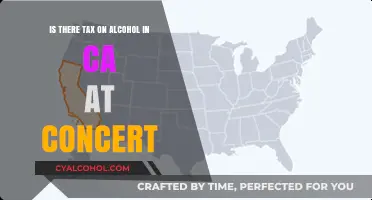 Alcohol Tax at California Concerts: What's the Deal?